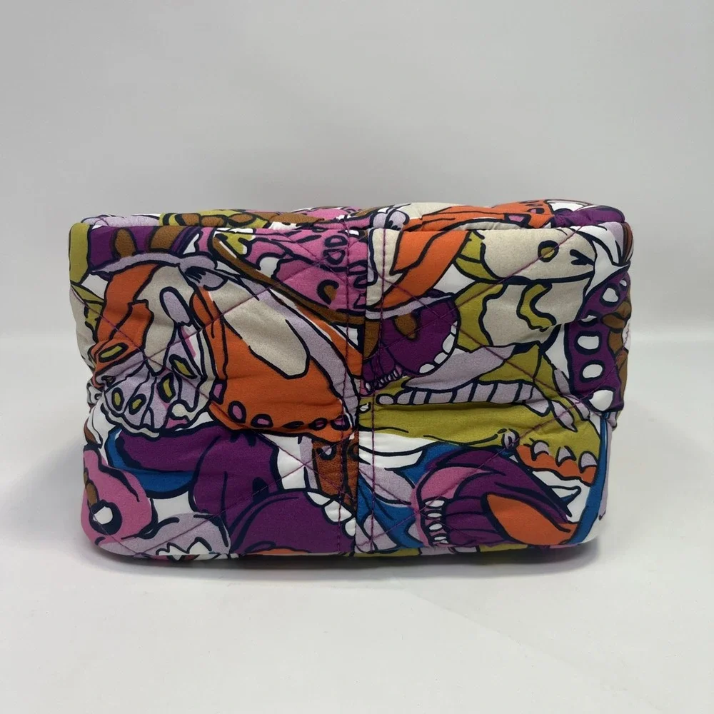 Vera Bradley Lunch Bag Flutter Pattern Insulated Zipper Handles Mfg $40 NWT
